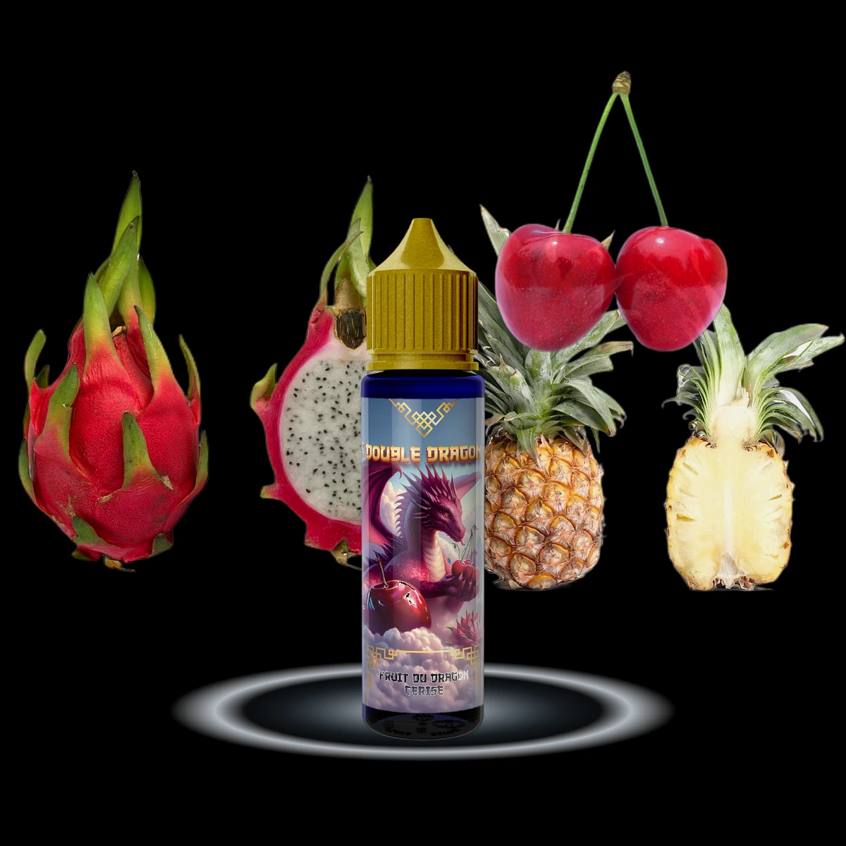 Double dragon 50ml - fruit du dragon cerise