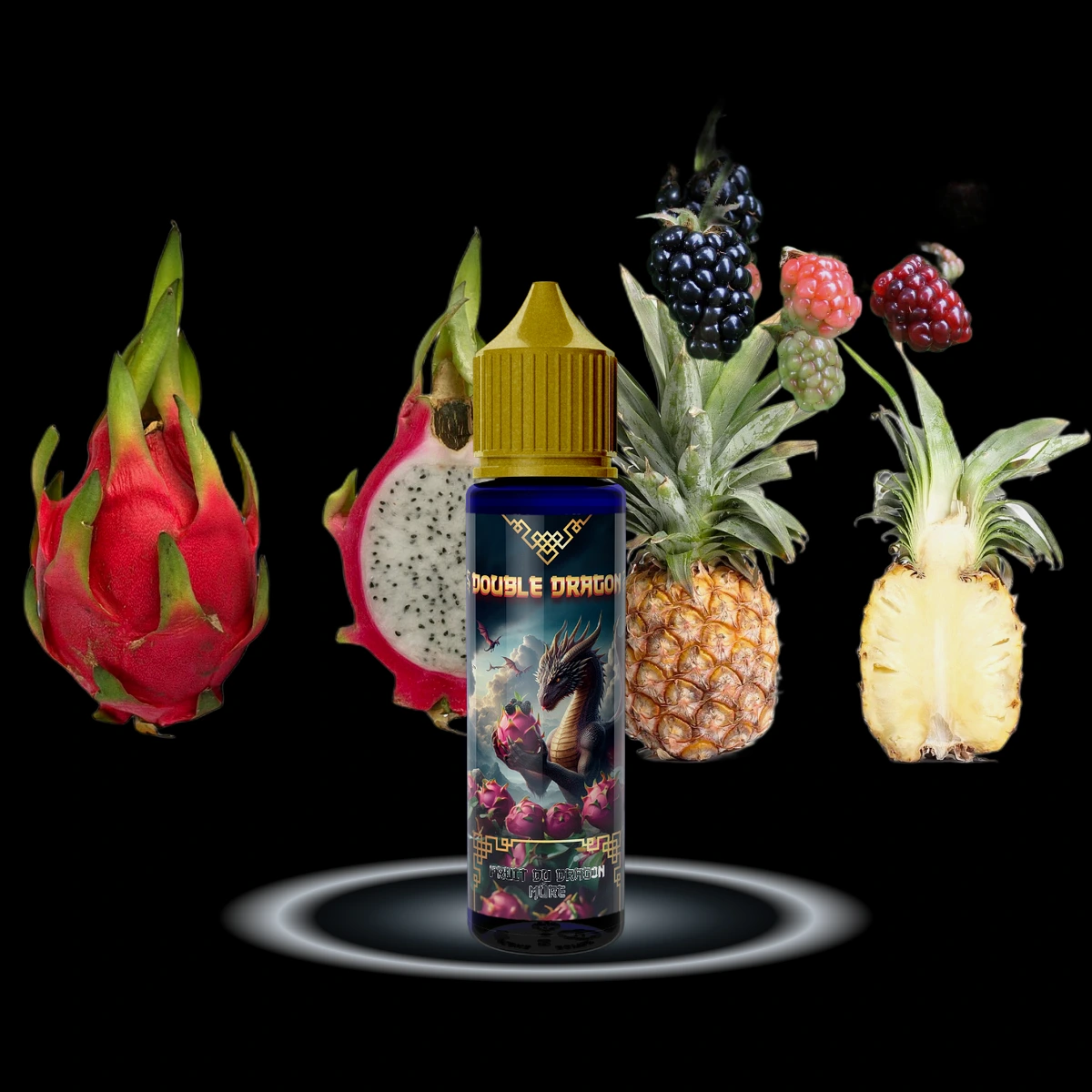 Double dragon 50ml - fruit du dragon mure