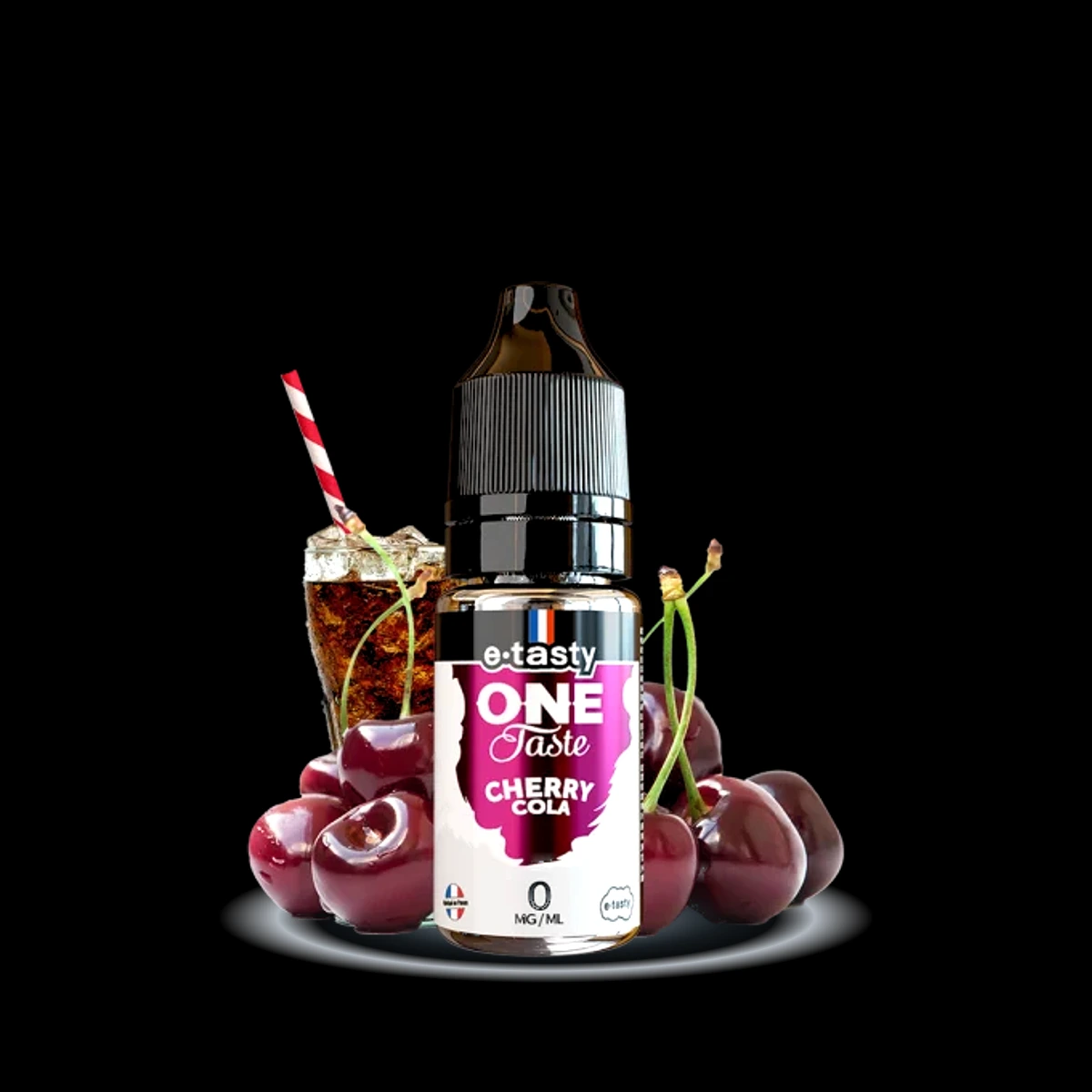 Cherry cola 10ml 6mg e-tasty — photo 1