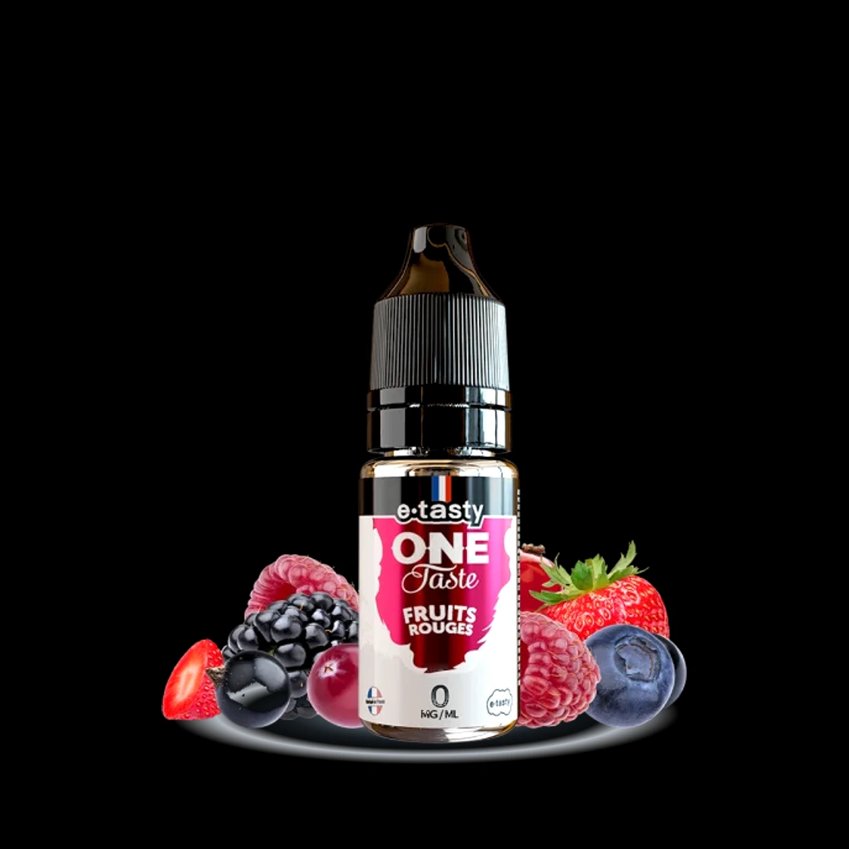Fruits rouges 10ml 10mg sel de nicotine e-tasty — photo 1