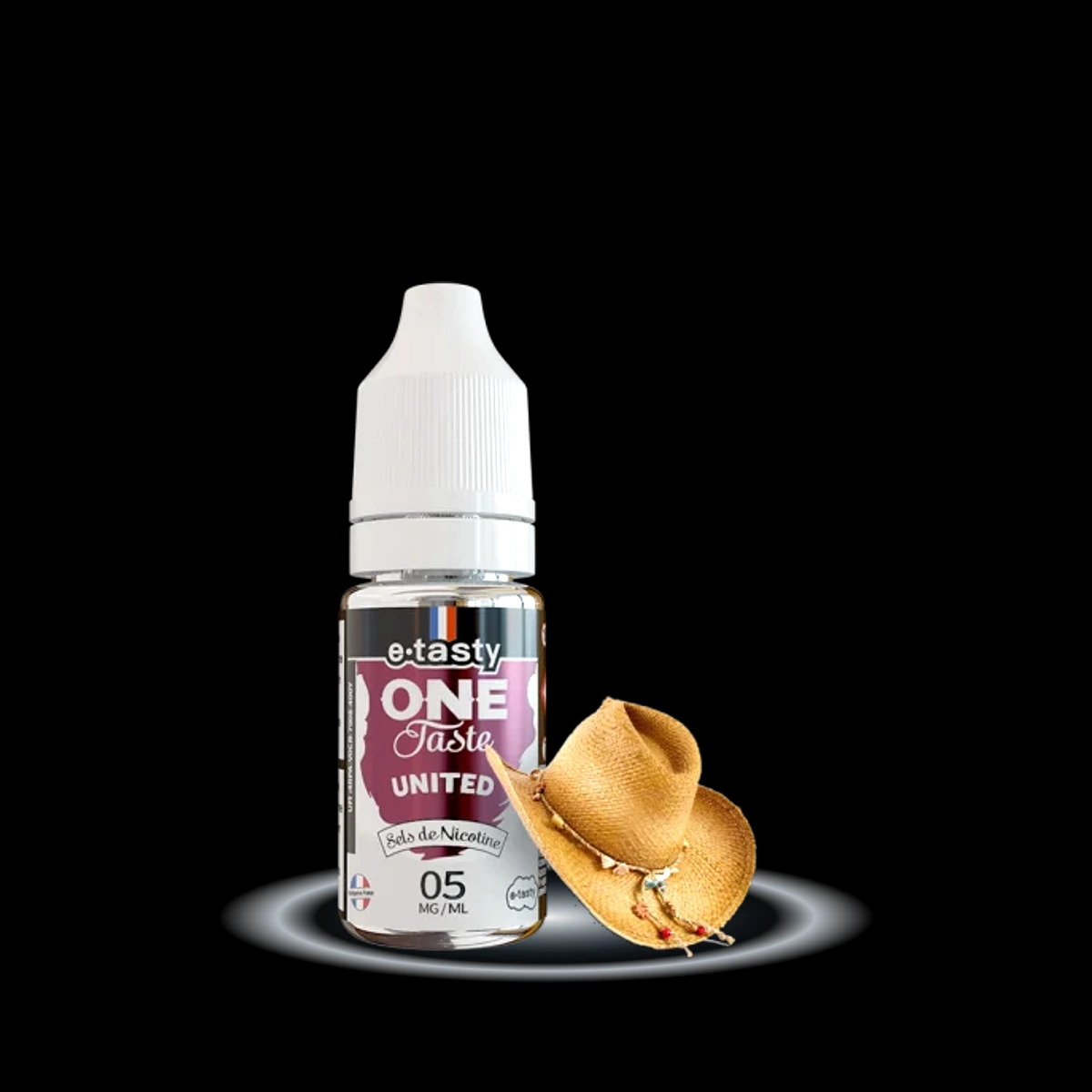 United 10ml 5mg sel de nicotine e-tasty — photo 1