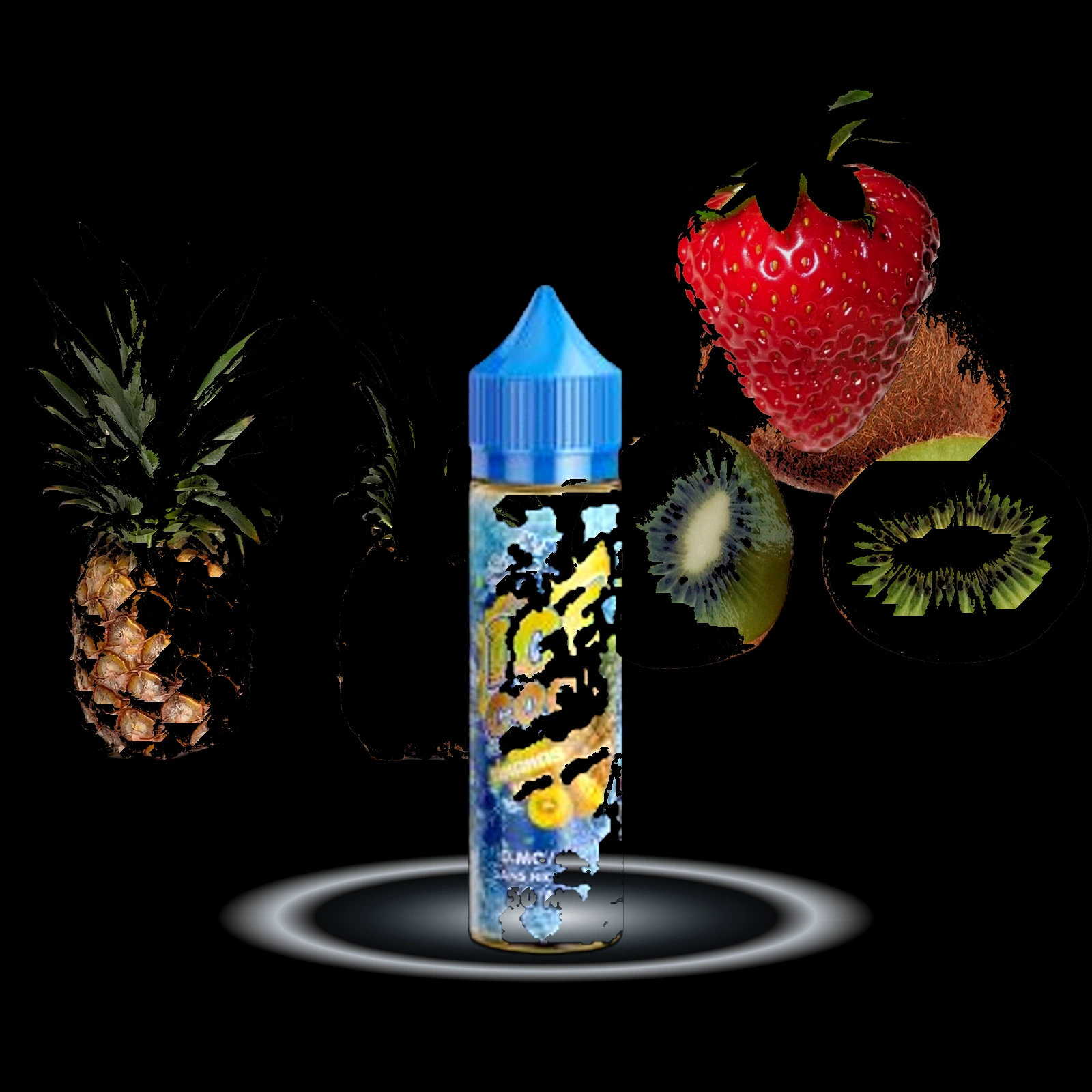 Ice Cool - Ananas Kiwi jaune